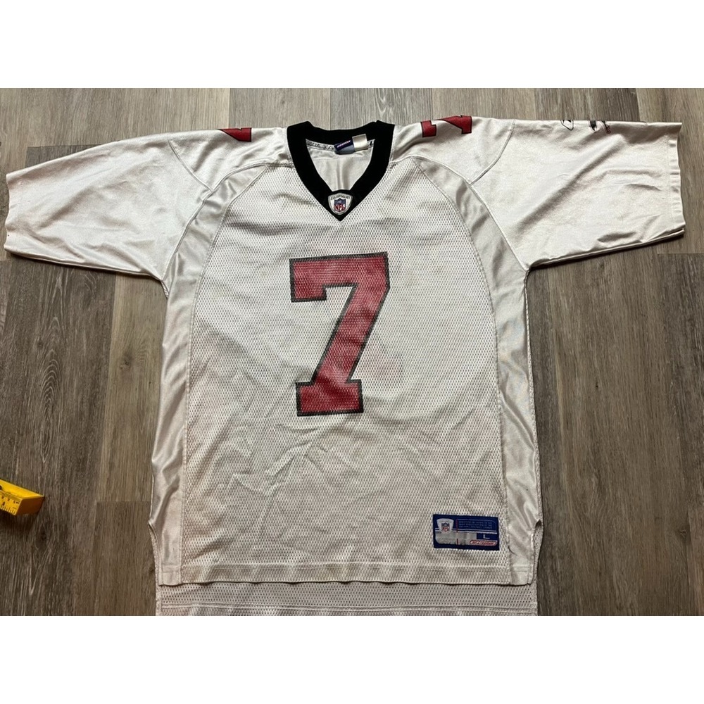 Vtg Y2K Atlanta Falcons NFL Football Jersey Michael Vick Reebok Size Large